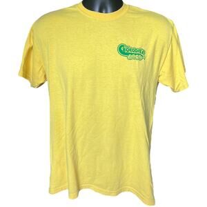 American Vintage Graphic T-Shirt Yellow Unisex Medium